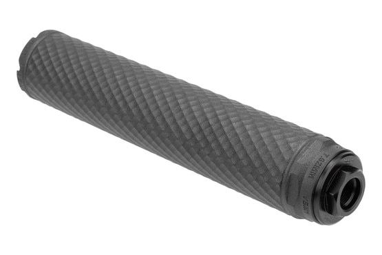 Titanium Vent Suppressor with 5/8x24 direct thread mount